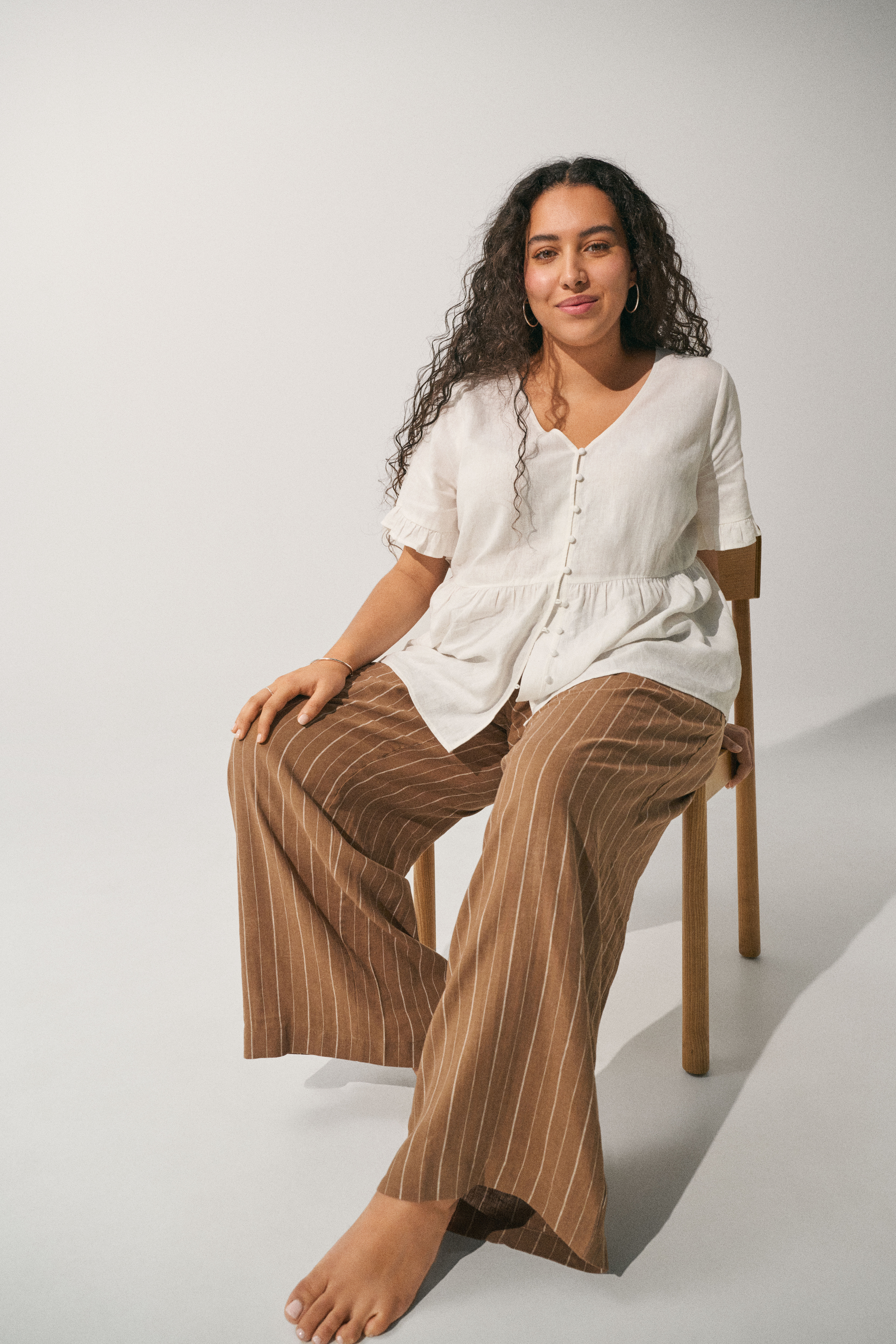 Zizzi Str&oacute;j z lnu i wiskozy, , Model