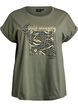 T-shirt z nadrukiem zwierzecia i tekstem, Thyme W. Wild, Packshot image number 0