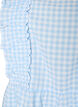 Sp&oacute;dniczka z kratka i falbankami, Niebieskie, Packshot image number 2