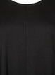 Dzianinowa bluzka z mieszanki bawelny i wiskozy, Czarne, Packshot image number 2