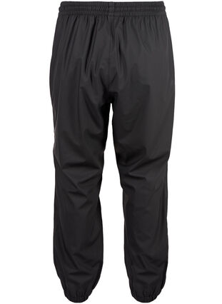 Spodnie przeciwdeszczowe z klejonymi szwami, Black, Packshot image number 1