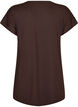 Dlugi t-shirt treningowy, Brązowy, Packshot image number 1