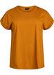 T-shirt z kr&oacute;tkim rekawem z mieszanki bawelny, Pomarańczowy, Packshot image number 0