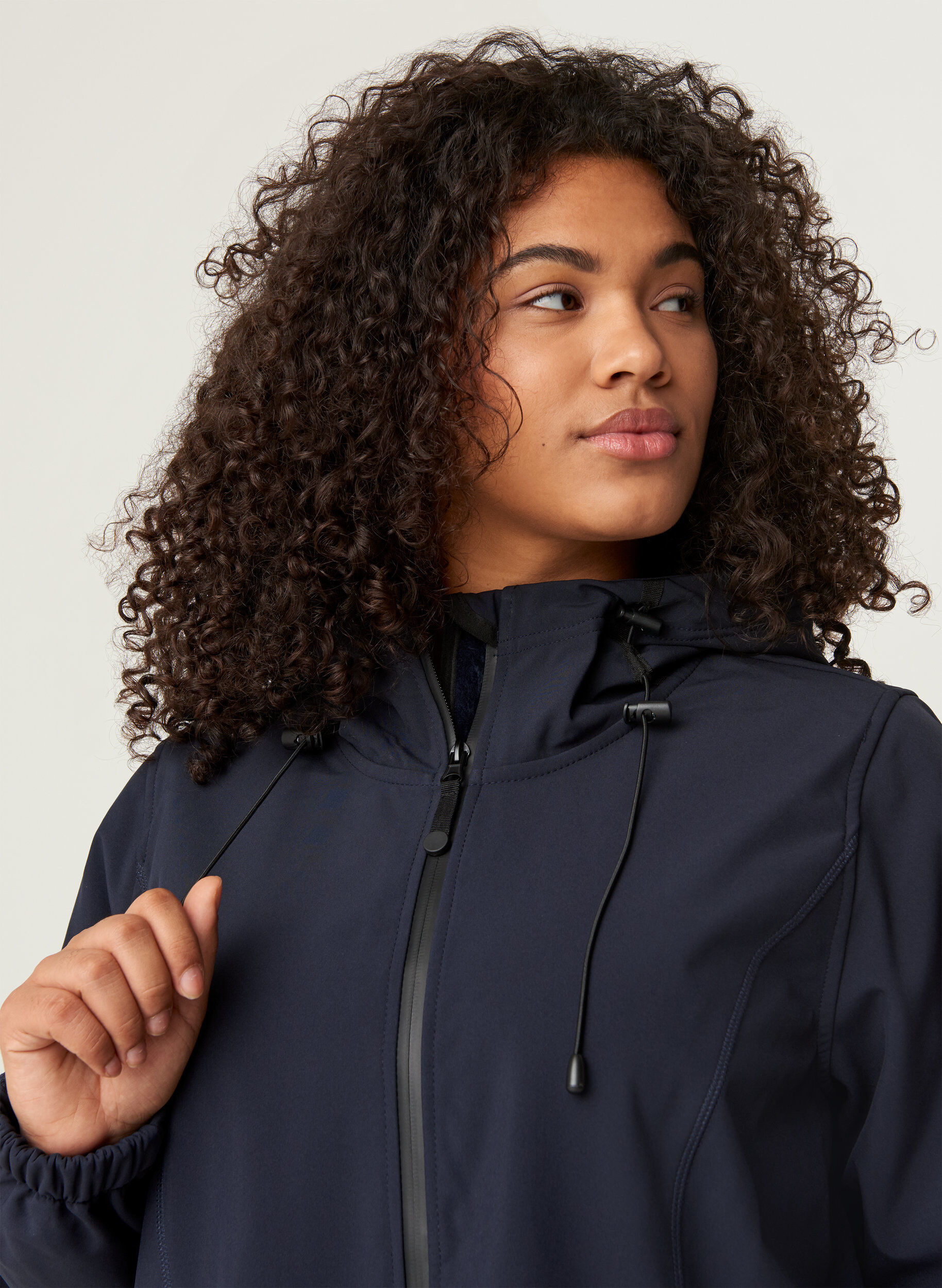 Zizzi Kurtka softshell, Night Sky, Model image number 3