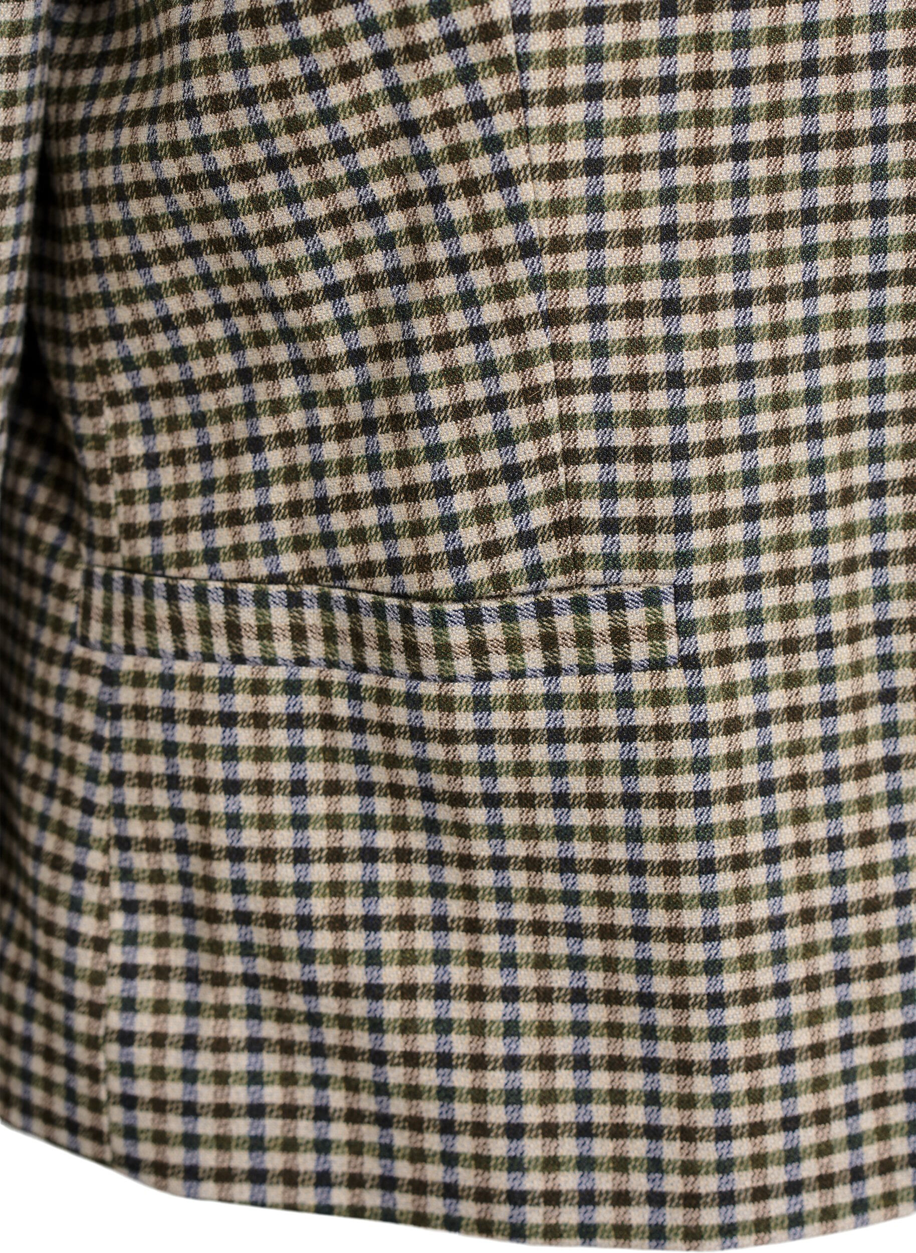 Zizzi Kr&oacute;tka kurtka ze zlotymi guzikami, Brązowy, Packshot image number 3