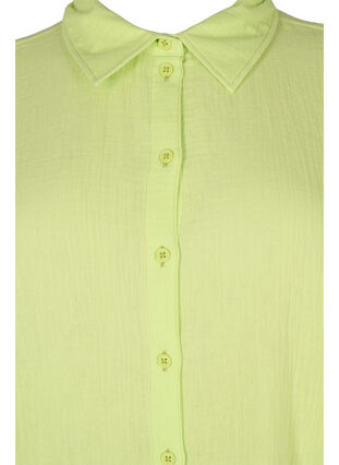Bawelniana koszula z póldlugimi rekawami, Wild Lime, Packshot image number 2