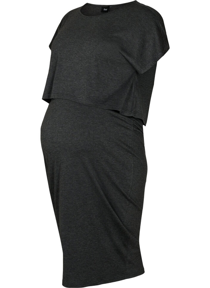 Melanzowy zestaw ciazowy, Black Melange, Packshot image number 0