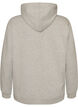 Bluza z kapturem z haftowanym motywem, Szary, Packshot image number 1