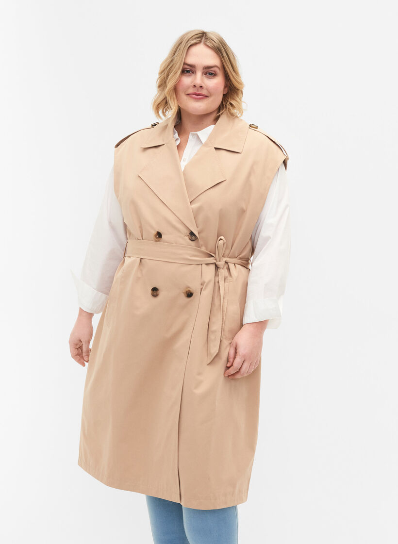 Dluga kamizelka z paskiem, Nomad, Model image number 0