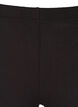 3/4-length legginsy z guzikami, Black, Packshot image number 2