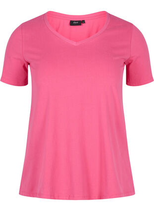Koszulka typu basic, Fandango Pink, Packshot image number 0