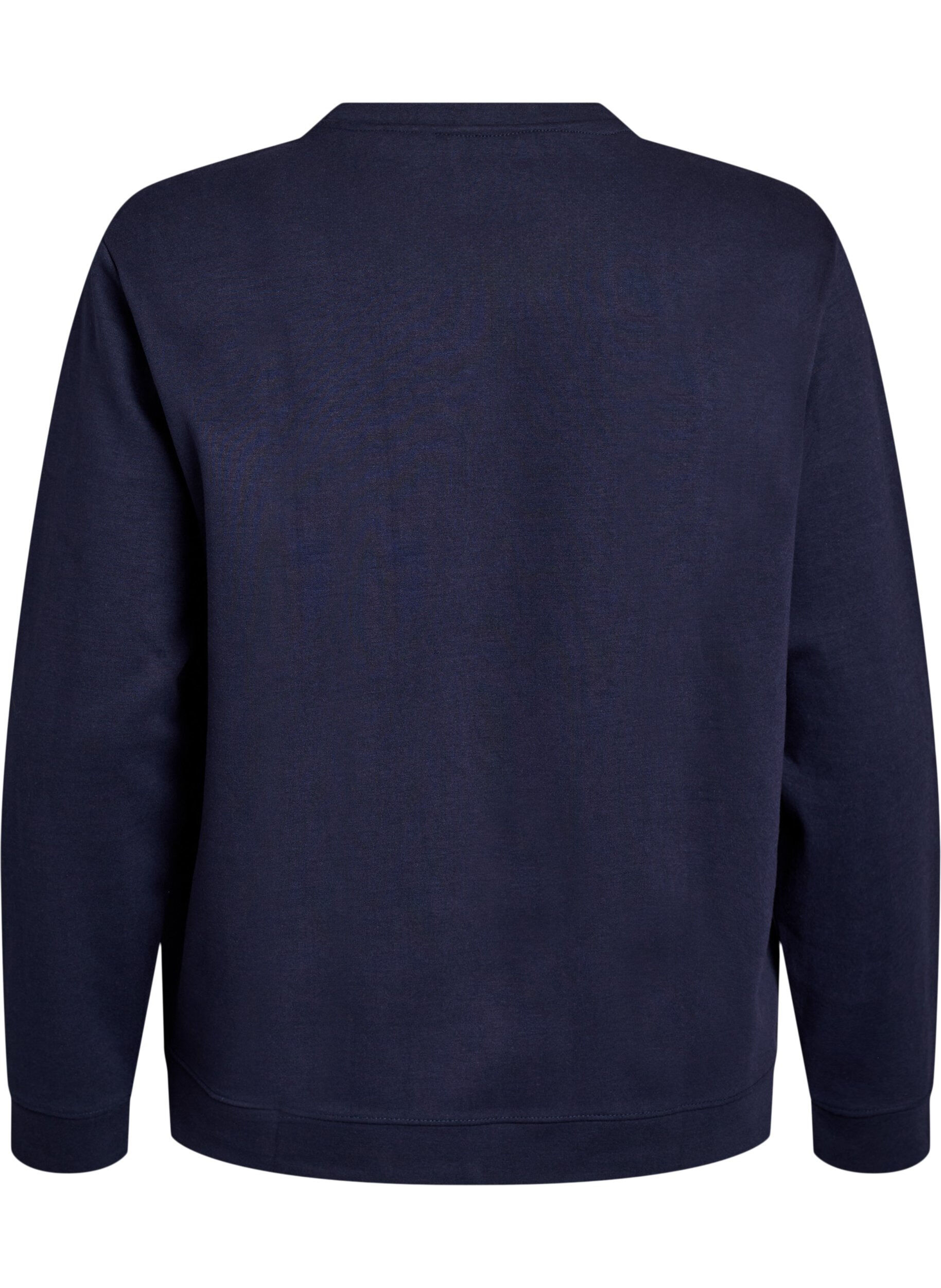 ZizziBluza z okraglym dekoltem, Niebieskie, Packshot image number 1