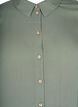 Long plain viscose shirt, Thyme, Packshot image number 2