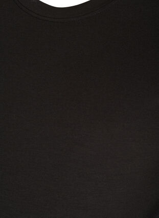 Bluzka ciazowa Basic z dlugim rekawem, Black, Packshot image number 2