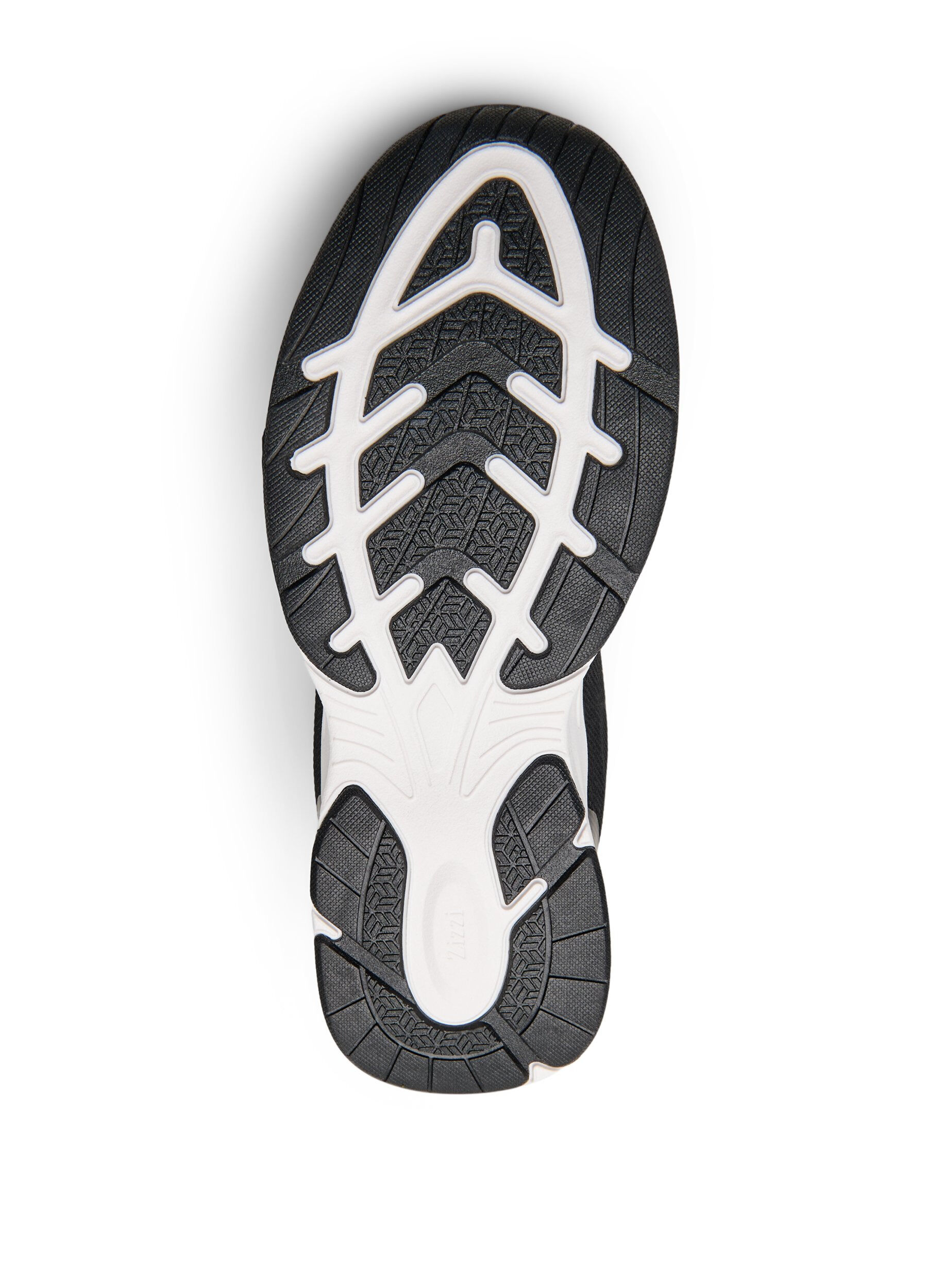 Zizzi Szerokie &ndash; Sneakersy z siatka, Czarne, Packshot image number 4