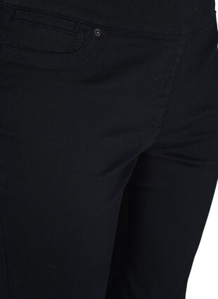Dopasowane szorty z kieszeniami z tylu, Black, Packshot image number 2
