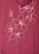 Bluza z kapturem z nadrukiem na plecach, Czerwony, Packshot image number 3