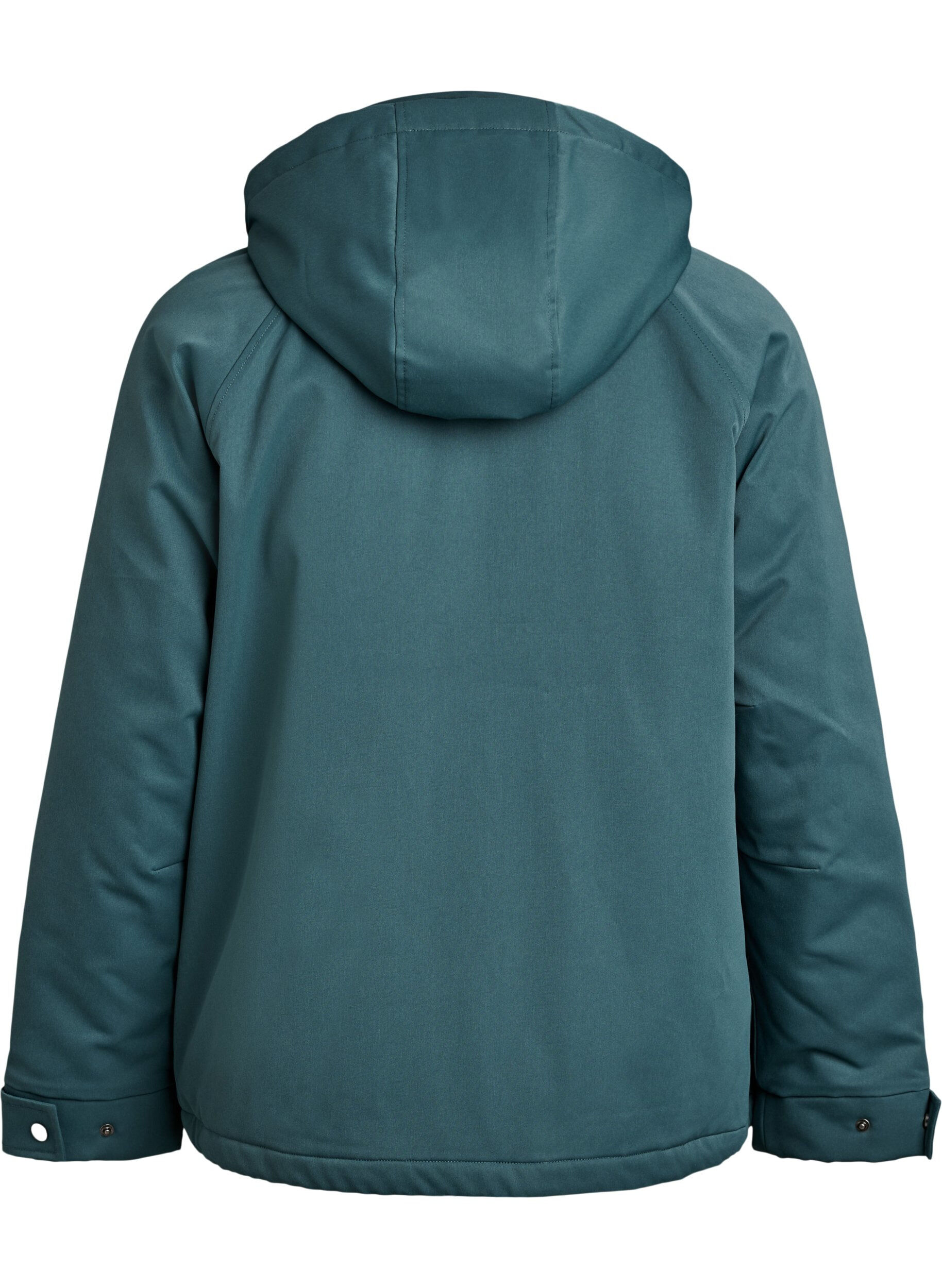 ZizziParka z podszewka i odpinana kapturka, Zielony, Packshot image number 1