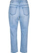 Dopasowane jeansy Mille Mom z przetarciami, Light Blue Denim, Packshot image number 1