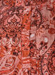 Wiskozowa bluzka we wz&oacute;r paisley i z falbankami, Pomarańczowy, Packshot image number 2