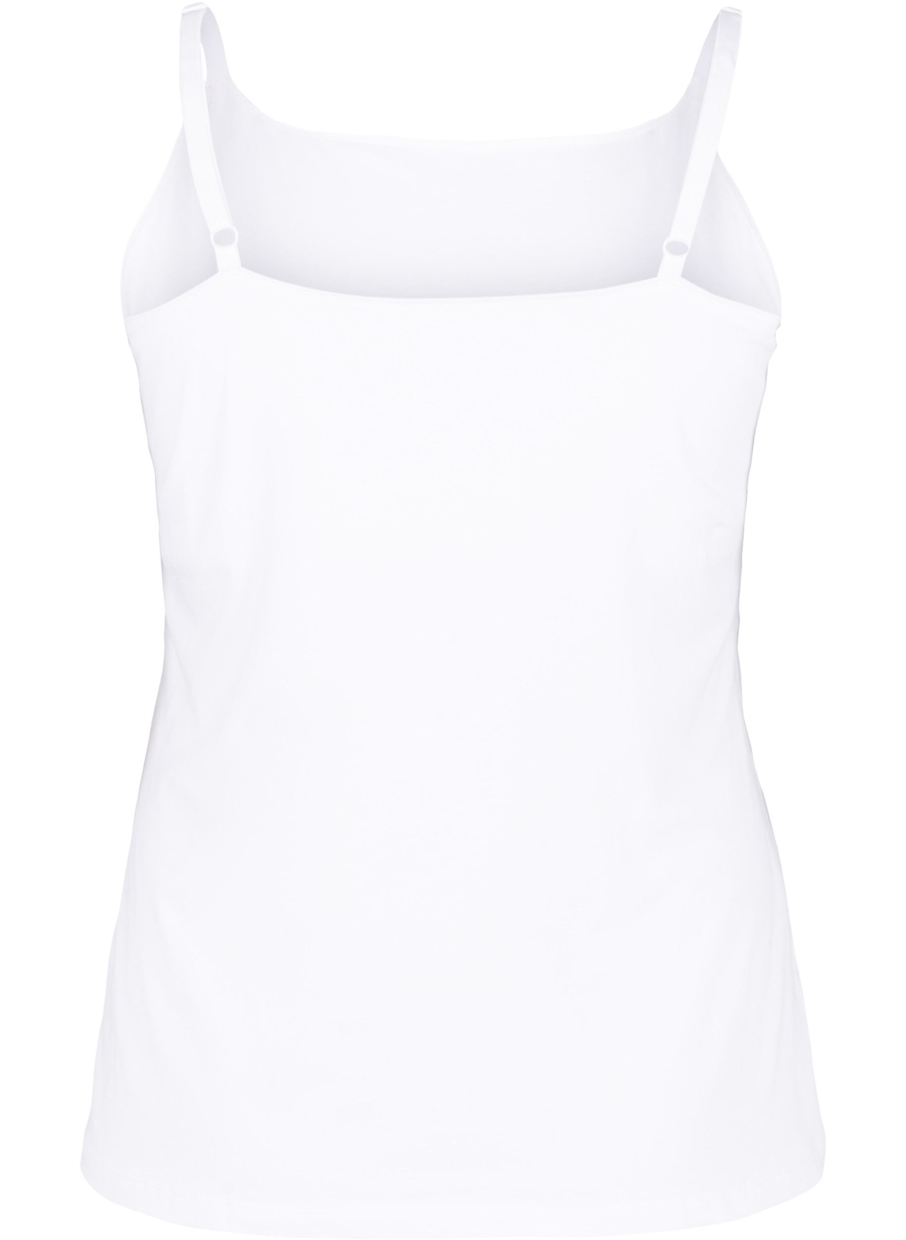 Zizzi Top ciazowy z funkcja karmienia piersia, White, Packshot image number 1