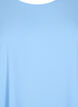 Bluzka z kr&oacute;tkim rekawem i okraglym dekoltem, Niebieskie, Packshot image number 2