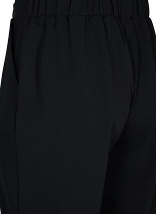 Spodnie do kostek o luznym kroju, Black, Packshot image number 3