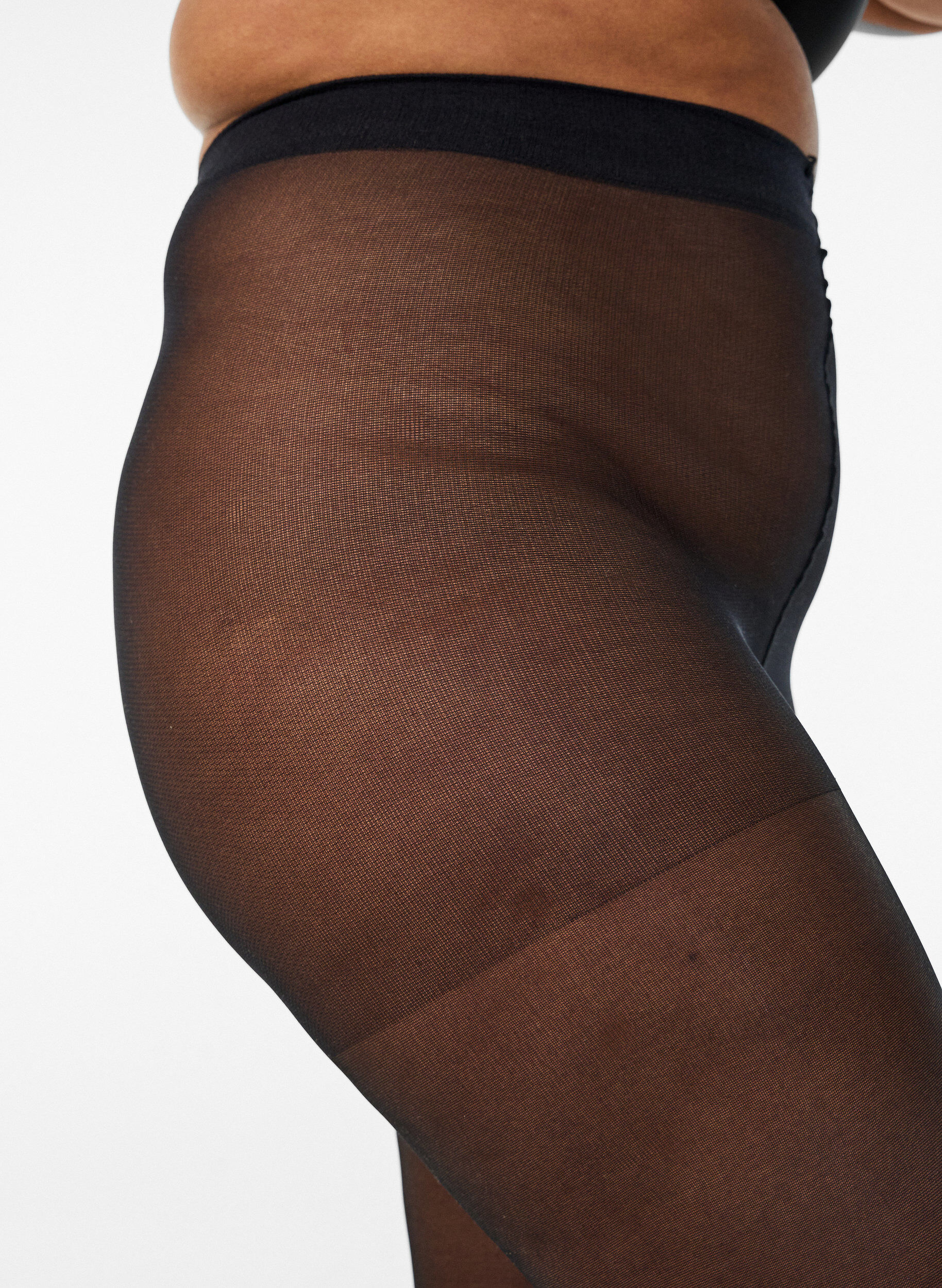 Zizzi Rajstopy 40 den o&nbsp;lekkim stopniu kompresji, Czarne, Packshot image number 2