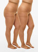 2-pack rajstopy o gestosci 20 DEN, Clear, Packshot image number 0