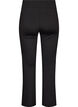 Legginsy treningowe bootcut z wysokim stanem, Czarne, Packshot image number 1