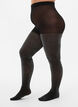 Glittery 50 denier tights, Black, Model image number 0