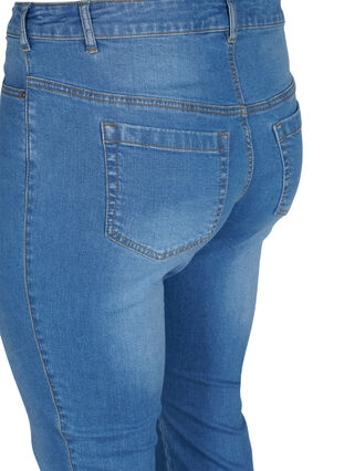  Jeansy typu bootcut Ellen z wysokim stanem, Light blue, Packshot image number 3