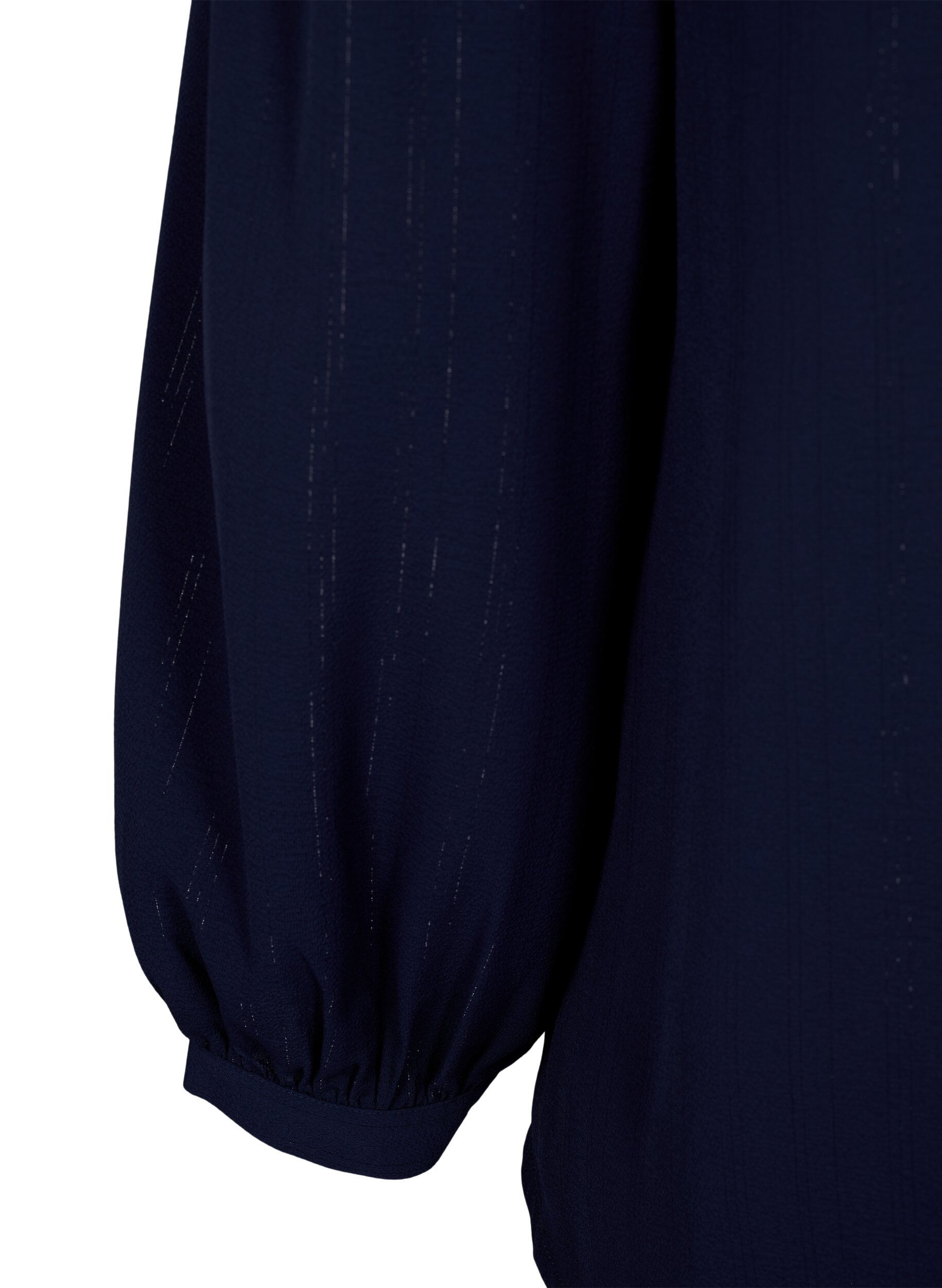 Zizzi Bluzka z brokatem, Niebieskie, Packshot image number 3