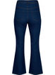 FLASH – jeansy o wysokiej talii z rozcieciem na buty, Niebieskie, Packshot image number 1