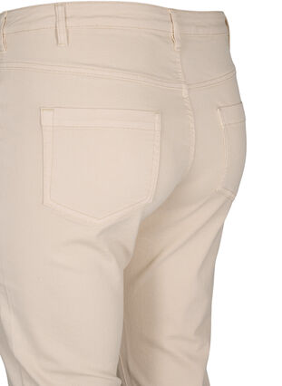 Dopasowane spodnie Emily capri, Oatmeal, Packshot image number 3