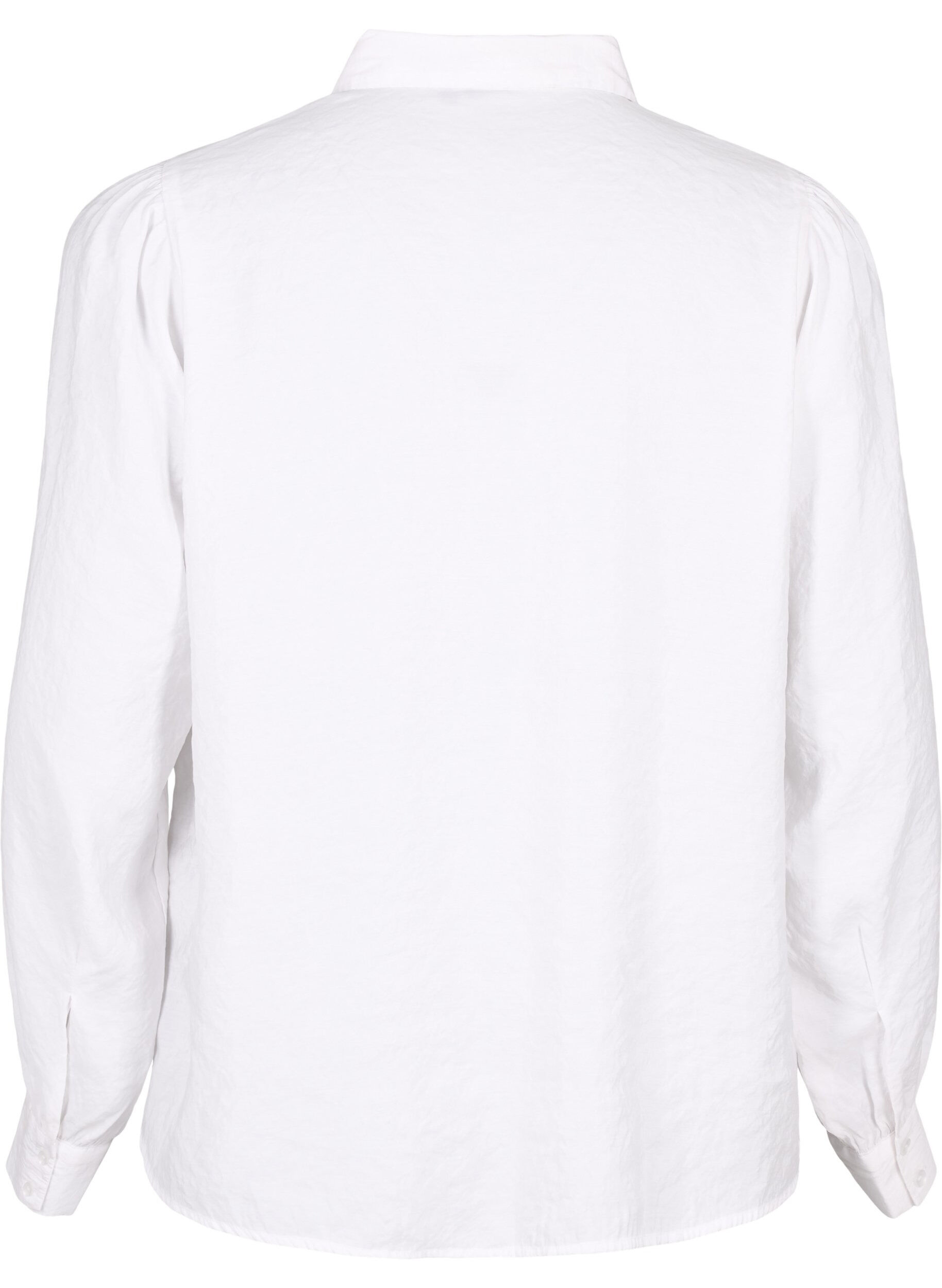 ZizziKoszula z dlugim rekawem z modalu TENCEL&trade;, Bright White, Packshot image number 1