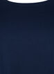 Podstawowa bawelniana bluzka (2-pack), Black/Navy B, Packshot image number 3