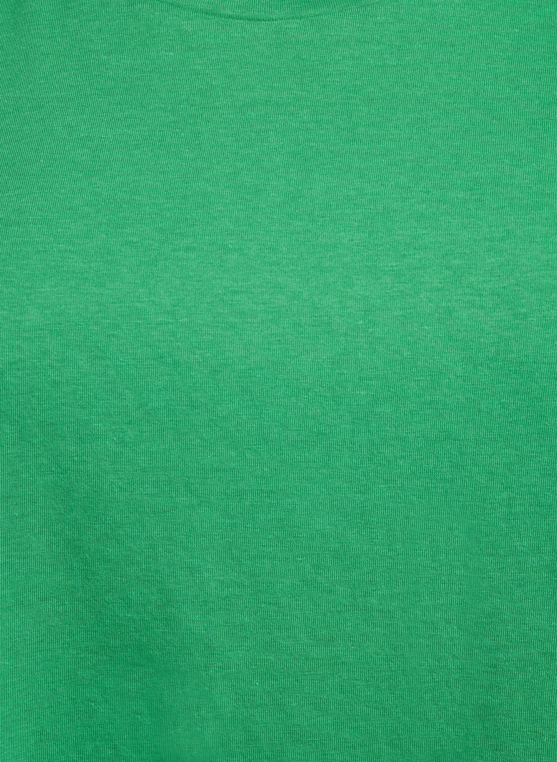 ZizziT-shirt z kr&oacute;tkim rekawem z mieszanki bawelny, Zielony, Packshot image number 2