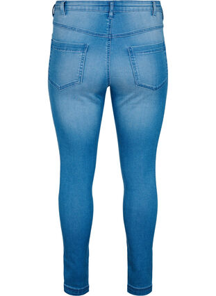 Super waskie jeansy Amy z wysokim stanem, Light blue, Packshot image number 1