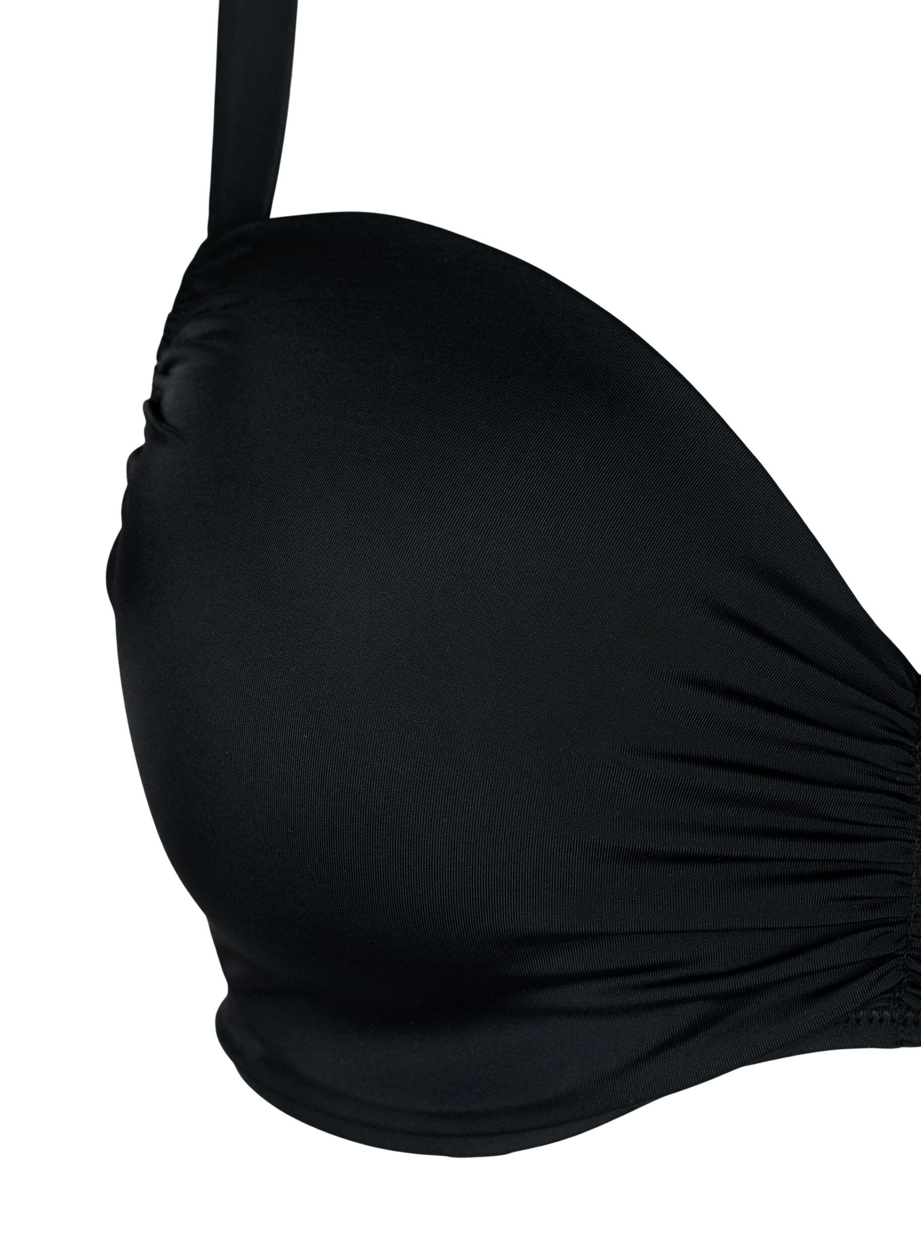 Zizzi Biustonosz bikini z wyprofilowanymi miseczkami, Black, Packshot image number 2