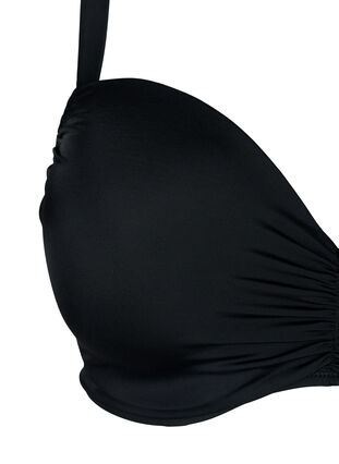 Biustonosz bikini z wyprofilowanymi miseczkami, Black, Packshot image number 2