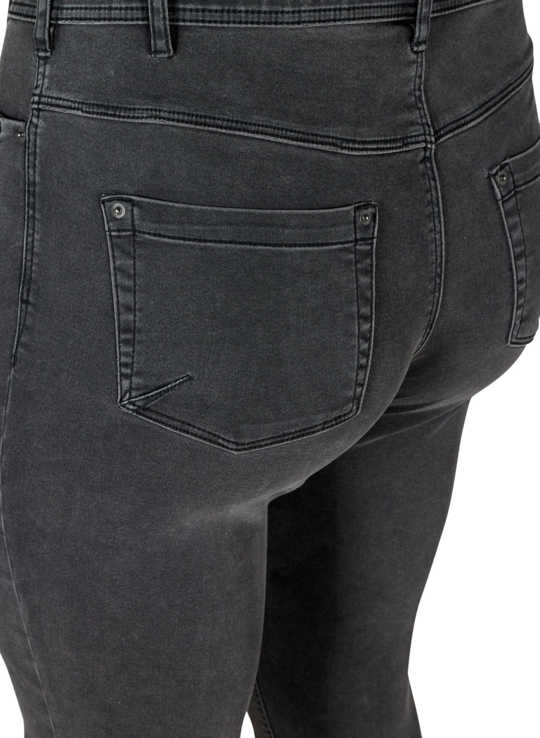ZizziJeansy Amy nad kostke z suwakiem, Szary, Packshot image number 3