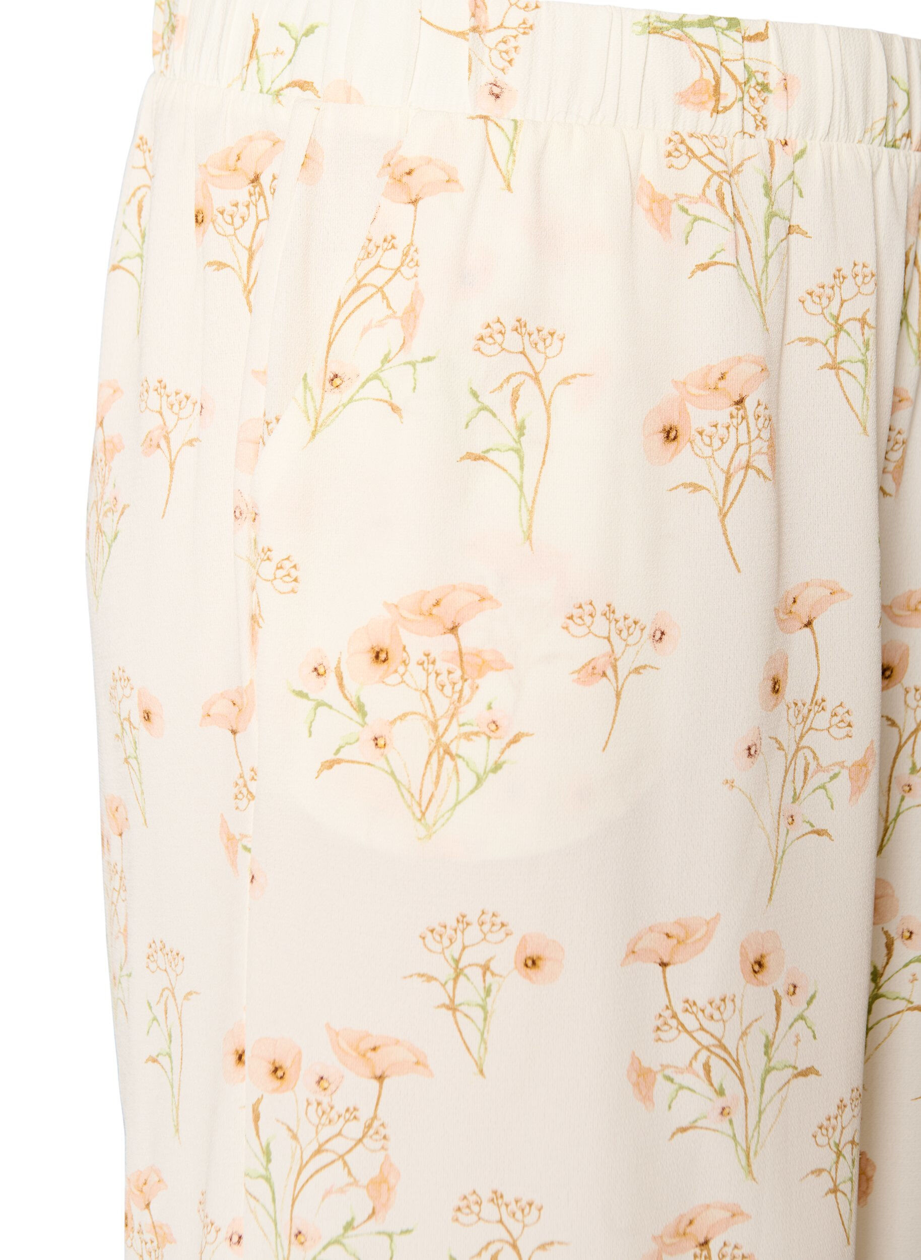 ZizziSpodnie culotte z nadrukiem, Biały, Packshot image number 2
