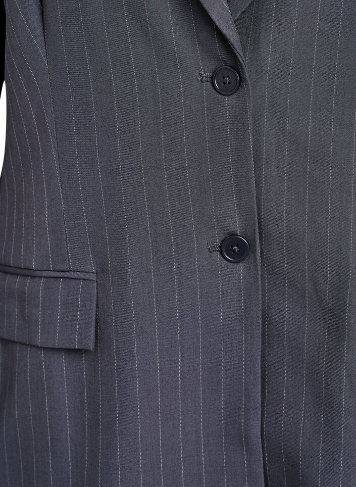 FLASH – Marynarka z kieszeniami i rozcieciami, Ciemnoszary, Packshot image number 2