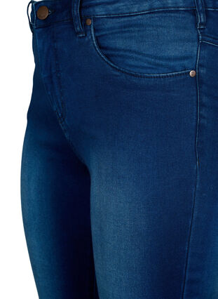 Super waskie jeansy Amy z wysokim stanem, Blue Denim, Packshot image number 2