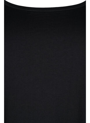 Podstawowa bawelniana bluzka (2-pack), Paisley Purple/Black, Packshot image number 3