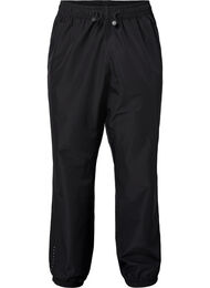 Spodnie przeciwdeszczowe z odblaskami, Black w. Reflex, Packshot