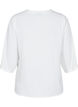 Bluzka z rekawem 3/4, Biały, Packshot image number 1