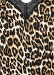 Top z wiskozy z koronka, Leopard, Packshot image number 2