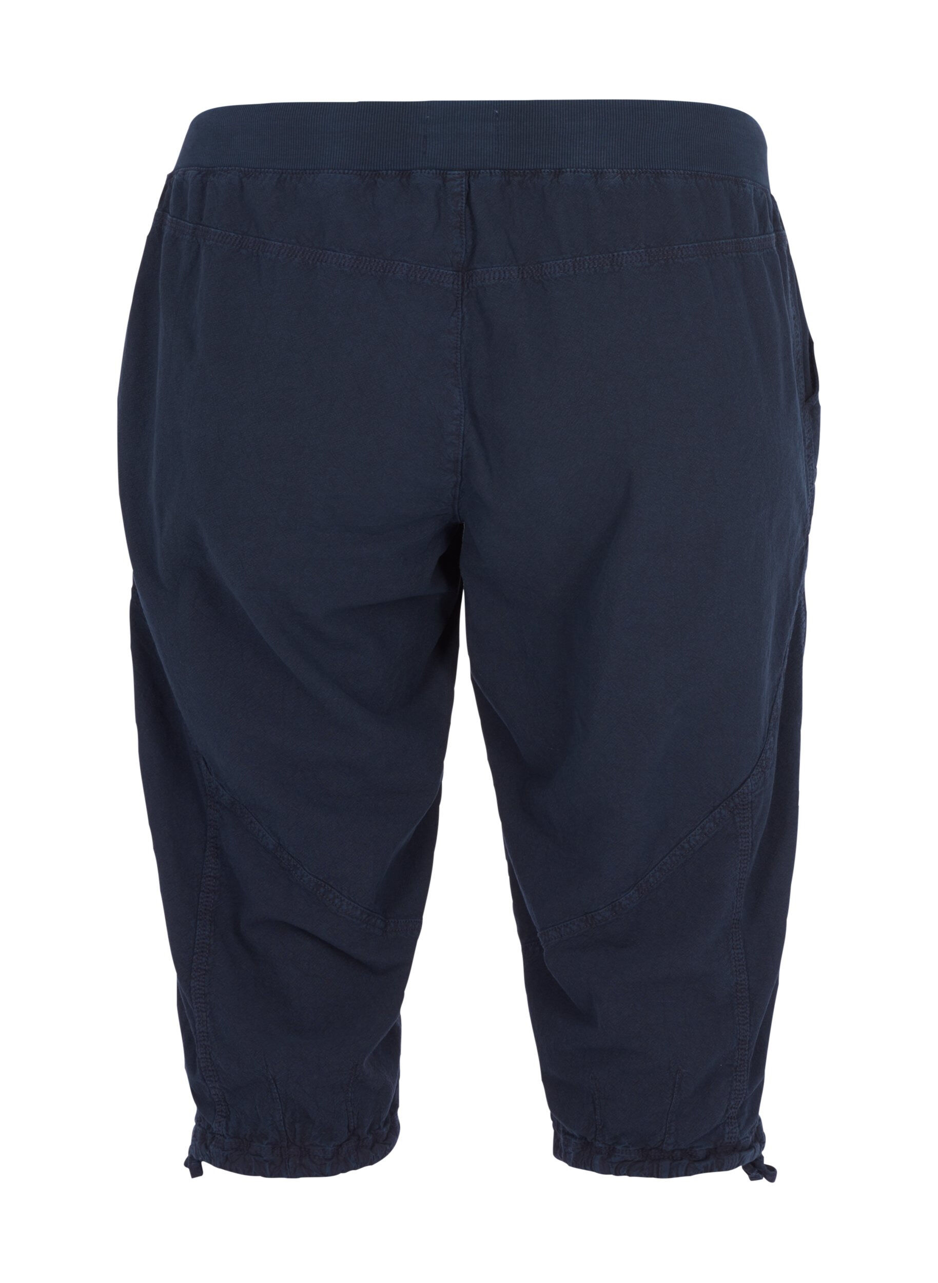 ZizziBawelniane spodnie capri, Niebieskie, Packshot image number 1